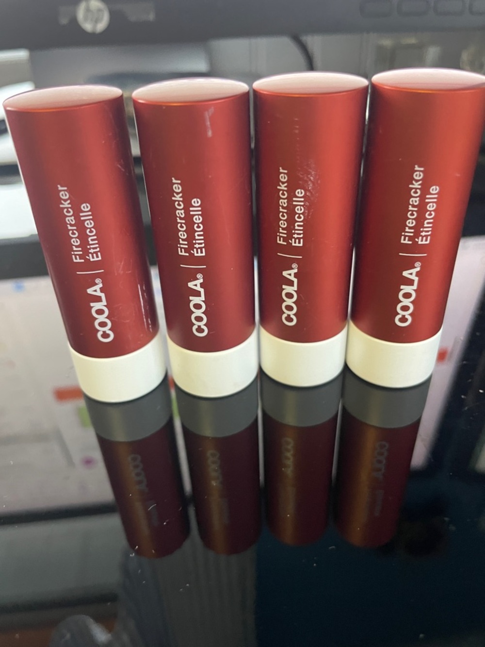 BN 4 COOLA Mineral Liplux Tinted Lip Balm in the shade Firecracker - Picture 3 of 3